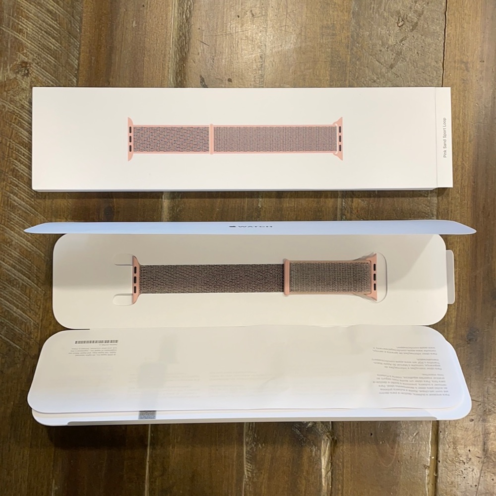 Apple Watch Band - Sport Loop - Pink Sand - 44mm